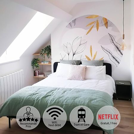 Appartement Hagaki Vue Panoramique Proche Gare Netflix غرونوبل المظهر الخارجي الصورة