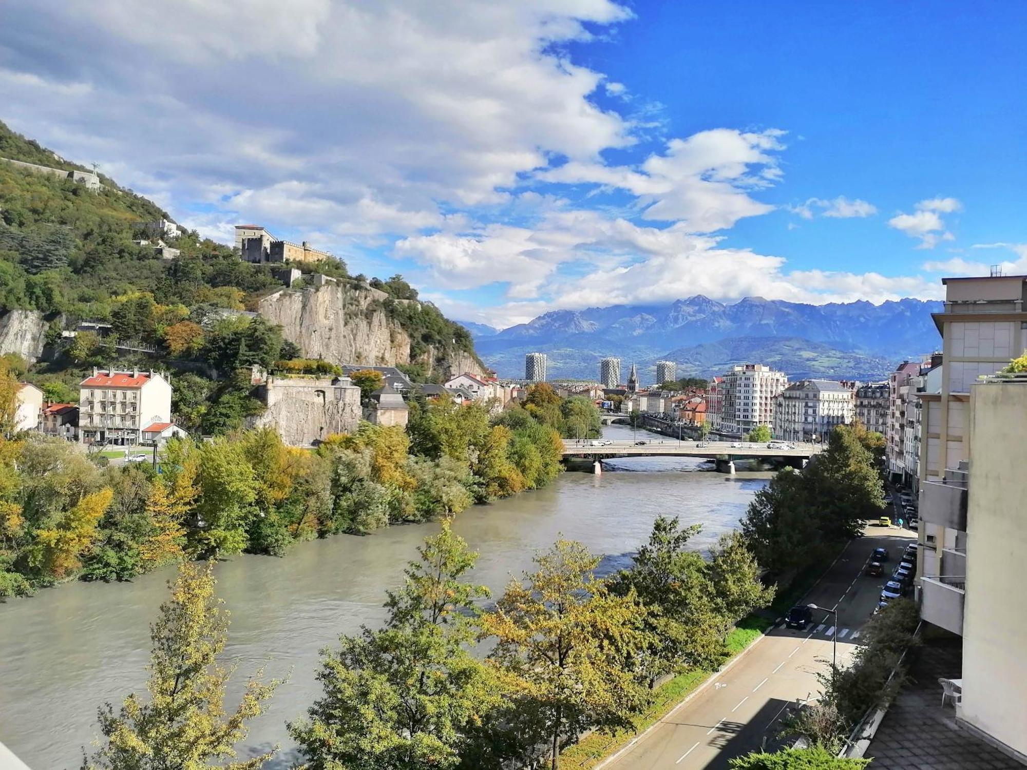 Appartement Hagaki Vue Panoramique Proche Gare Netflix غرونوبل المظهر الخارجي الصورة